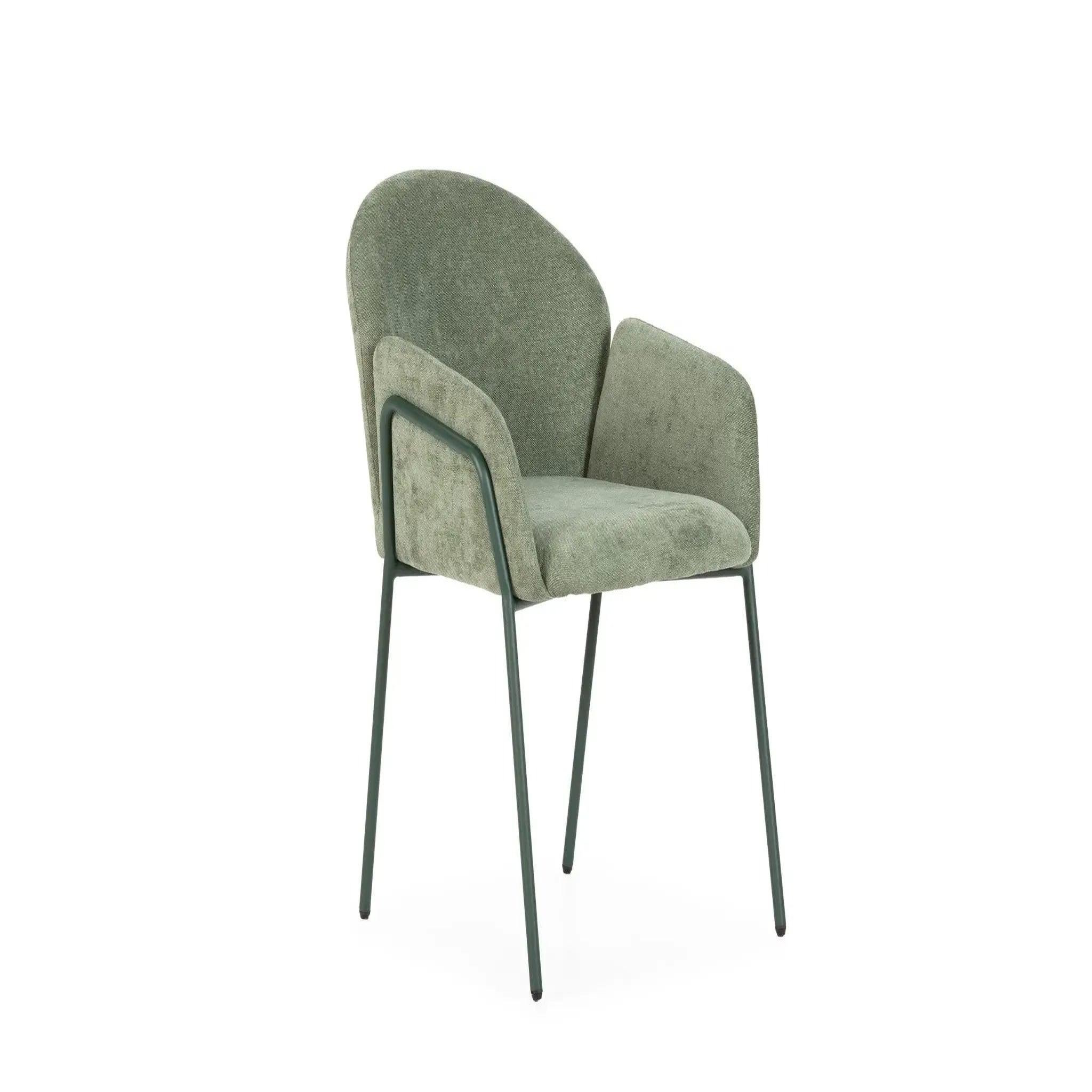Voir la diapositive 6 : CASANOVA PARIS Naya - lot de 2 chaises tissu