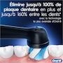 Voir la diapositive 2 : ORAL B Brosse à dents électrique iO5 Duo Matt Black/Quite White