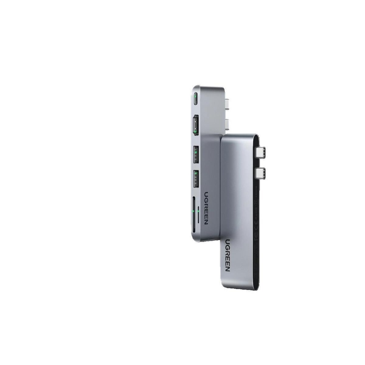 UNDERGREEN Hub USB Ugreen CM380 Aluminium Gris