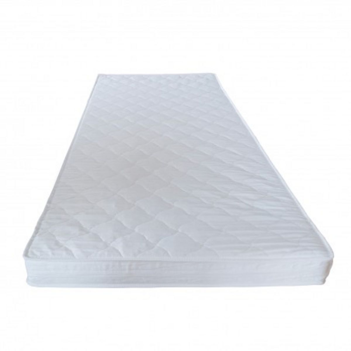 Ensemble Lit cabane en bois massif 90 x 190 cm LOUIS + matelas mousse 90X190 cm DIONE