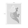 Voir la diapositive 4 : SWEEEK Tapis enfant dinosaure. tapis intérieur gris clair poils ras 120 x 170cm