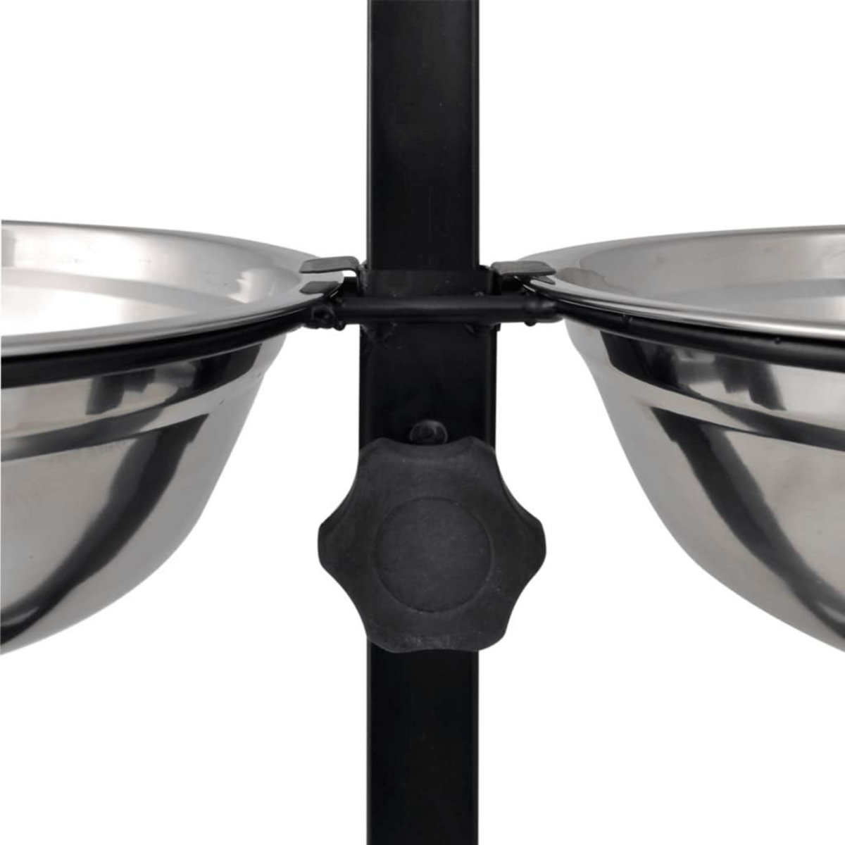 VIDAXL Support reglable avec 2 bols de 41 L pour chien