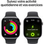 Voir la diapositive 4 : APPLE Montre connectée 46mm Alu Gris / Noir Serie 11 S/M Cellular