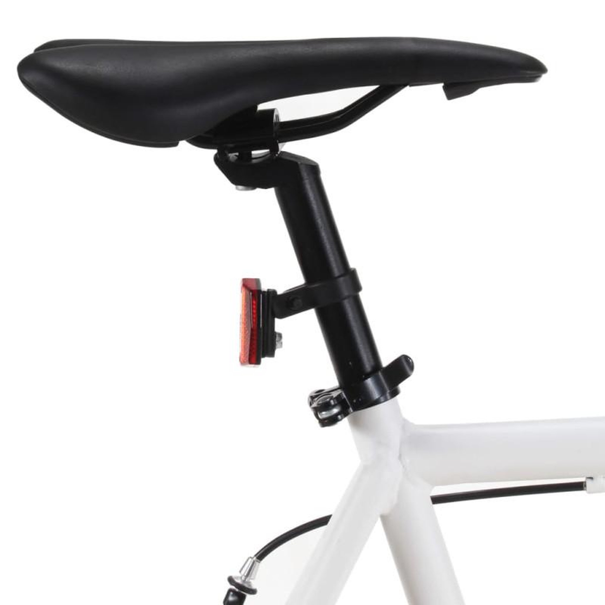 Voir la diapositive 5 : VIDAXL Vélo à pignon fixe blanc et vert 700c 51 cm