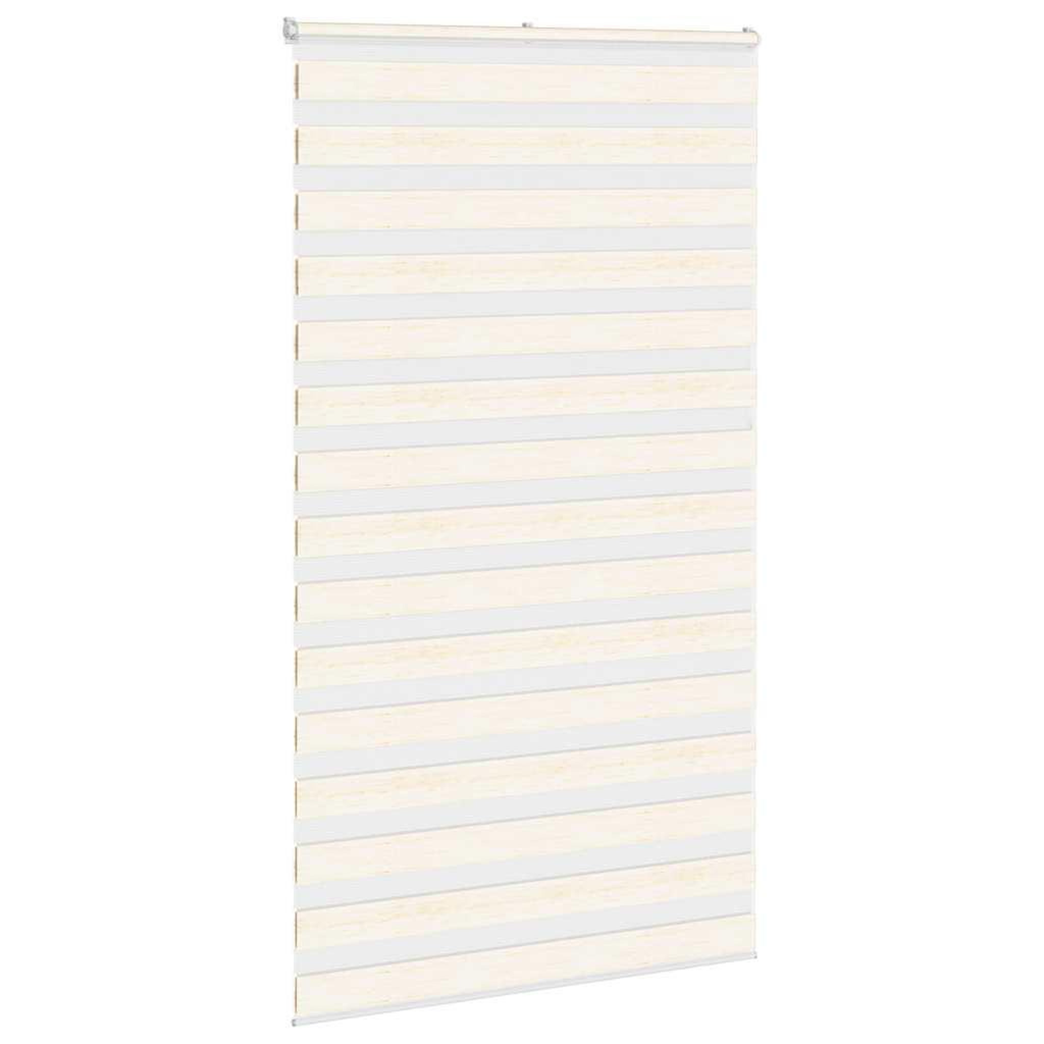 Voir la diapositive 3 : VIDAXL Store zebre beige marbre largeur du tissu 115,9 cm polyester