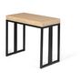 Voir la diapositive 2 : Table console extensible avec rallonges style industriel 45/140 cm HOUSTON  