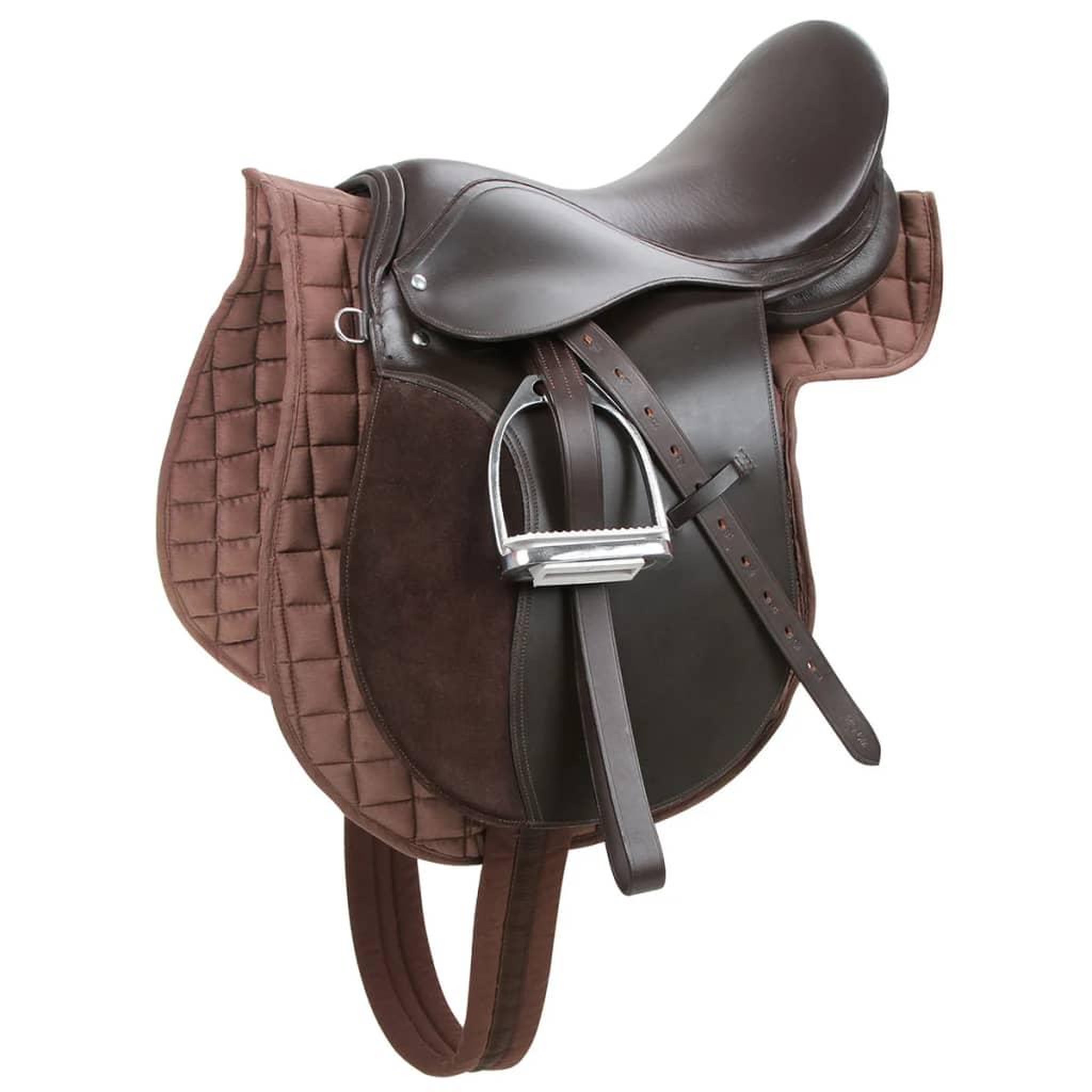 Voir la diapositive 1 : KERBL Kerbl Haflinger Selle en cuir marron 32198