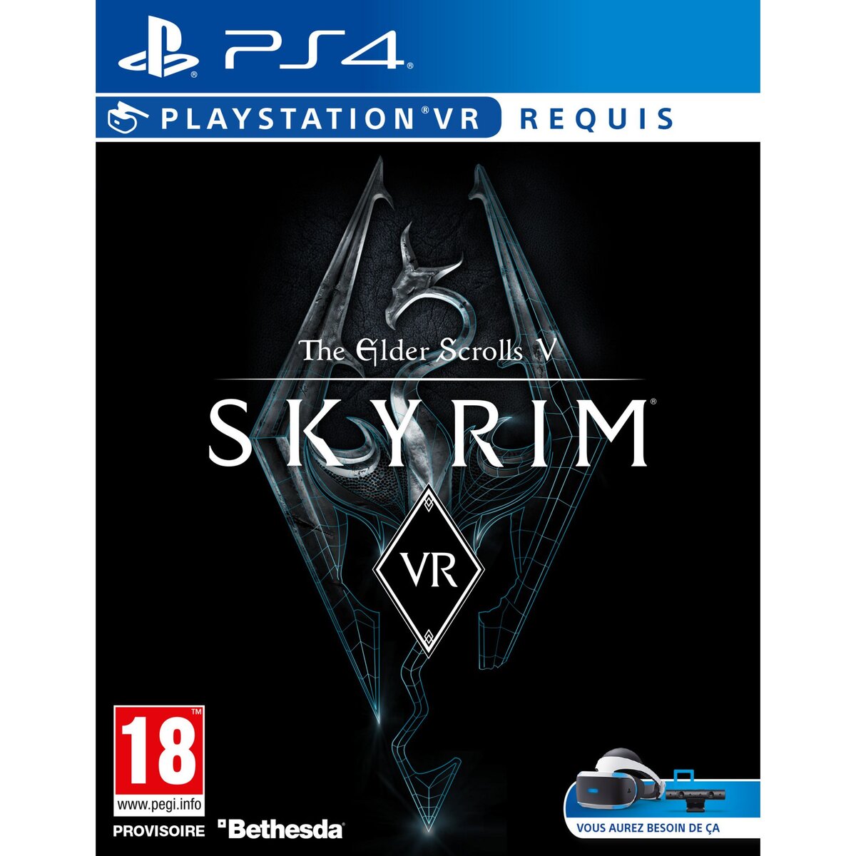 The Elder Scrolls V : Skyrim VR PS4 VR