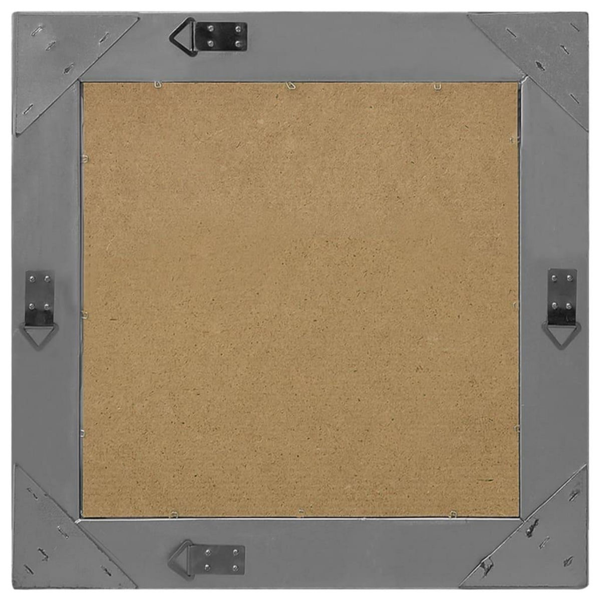 VIDAXL Miroir mural style baroque 50x50 cm noir