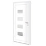 Voir la diapositive 4 : VIDAXL Porte d'entree Blanc 100x210 cm Aluminium et PVC