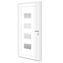 Voir la diapositive 4 : VIDAXL Porte d'entree Blanc 100x210 cm Aluminium et PVC