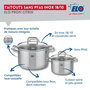 Voir la diapositive 3 : ELO Ensemble de 1 Poêle de cuisson 24 cm et 2 faitouts 14 et 20 cm Elo Profi Citrin