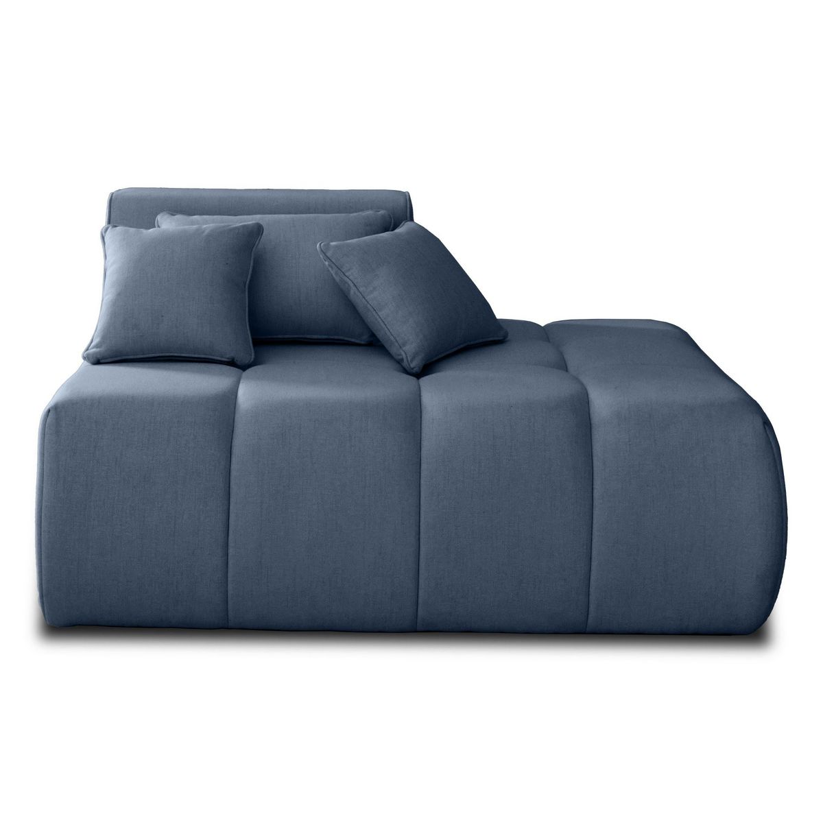 LISA DESIGN Caracas - module d'assise droit - en tissu