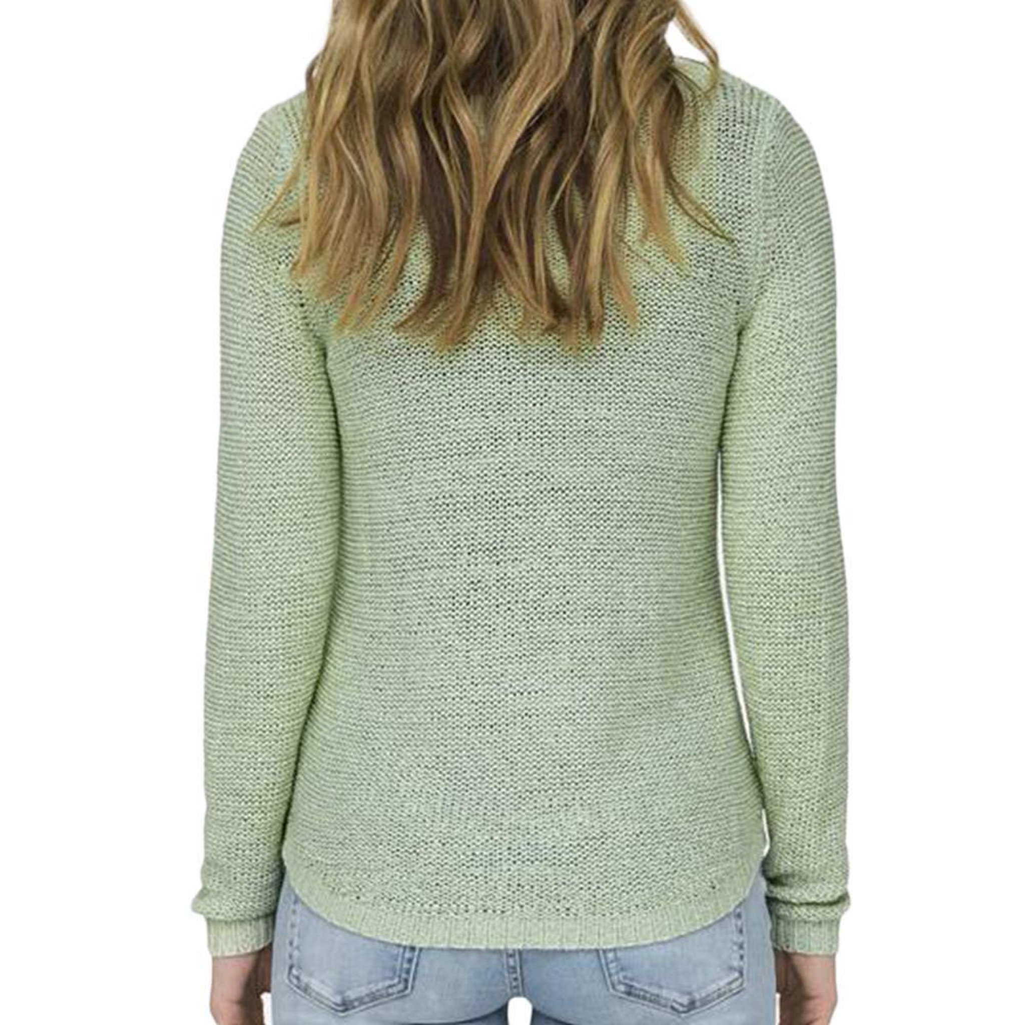 Voir la diapositive 2 : Only Pull Vert Femme Only Geena