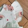 Voir la diapositive 5 : Petit Béguin Barboteuse bébé en gaze de coton Arya