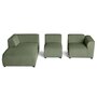 Voir la diapositive 3 : LISA DESIGN Suaro - canapé modulable d'angle gauche 4 places en tissu texturé