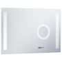 Voir la diapositive 4 : VIDAXL Miroir mural a LED de salle de bain et capteur tactile 100x60cm
