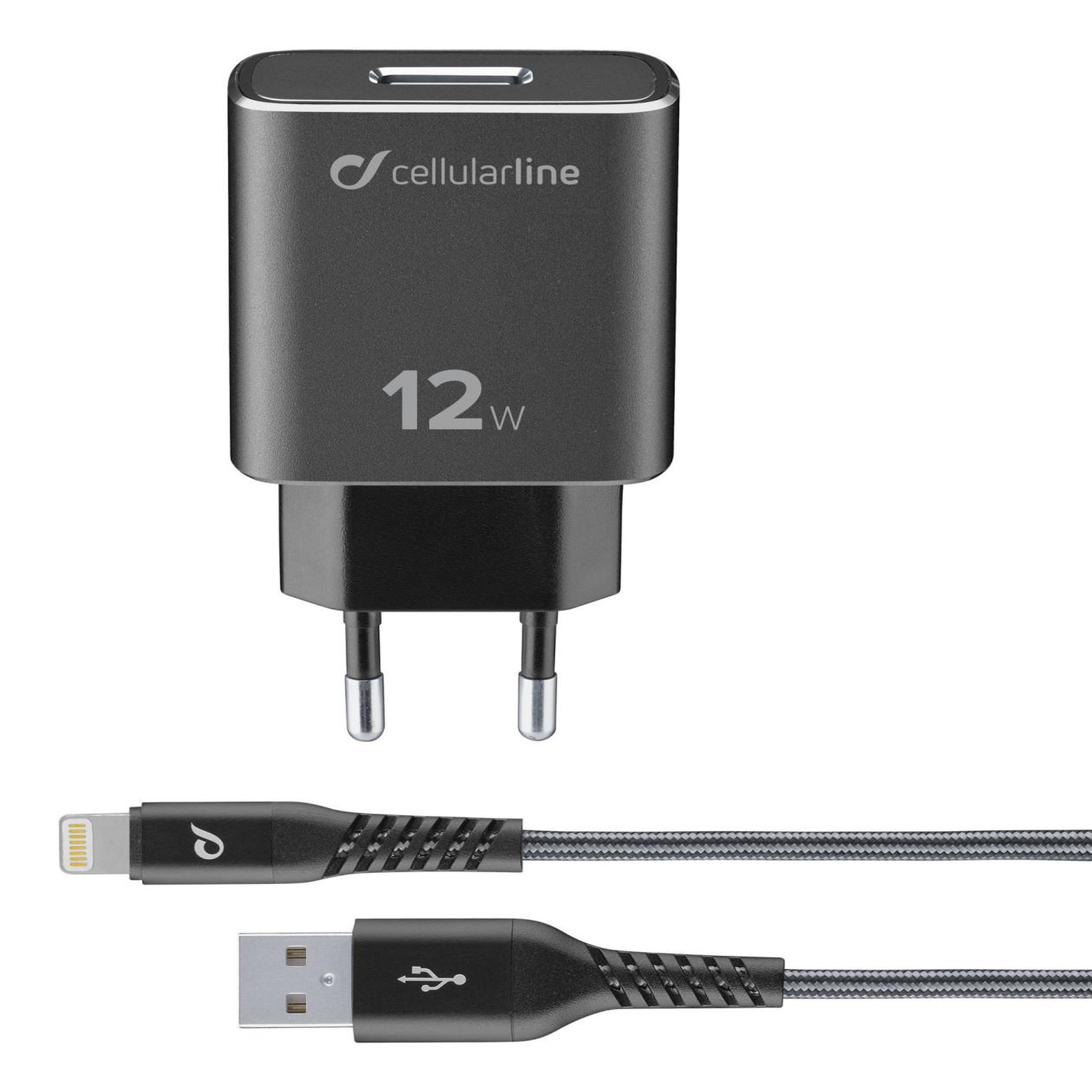 Voir la diapositive 2 : CELLULAR LINE Cellularline extreme charger kit 12w - lightning - iphone, ipad, ipod