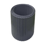 Nortene Bordure acier STEELY BORDURA - Gris - 0,14 x 6 m