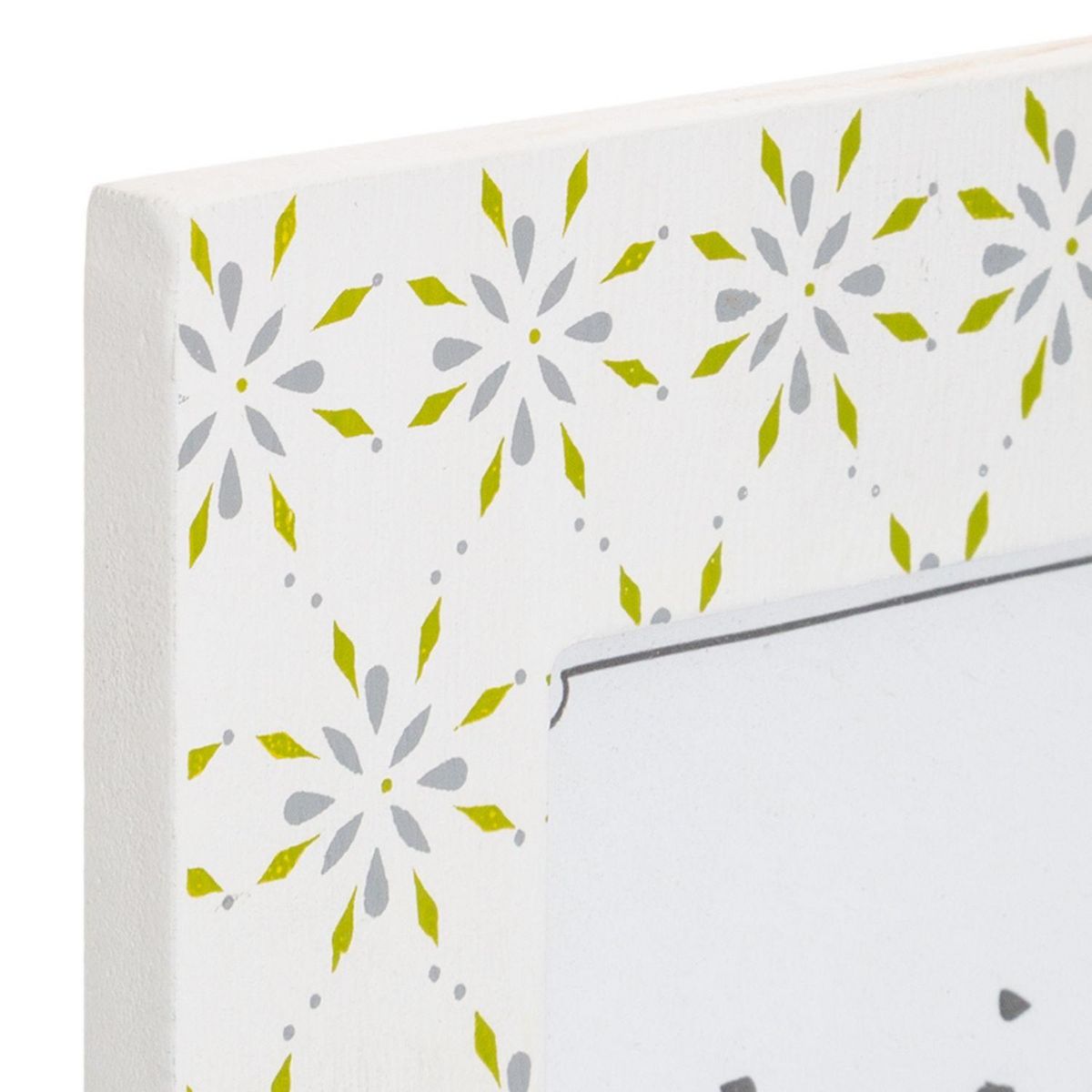 ATMOSPHERA Cadre photo tropical Cactus - Blanc