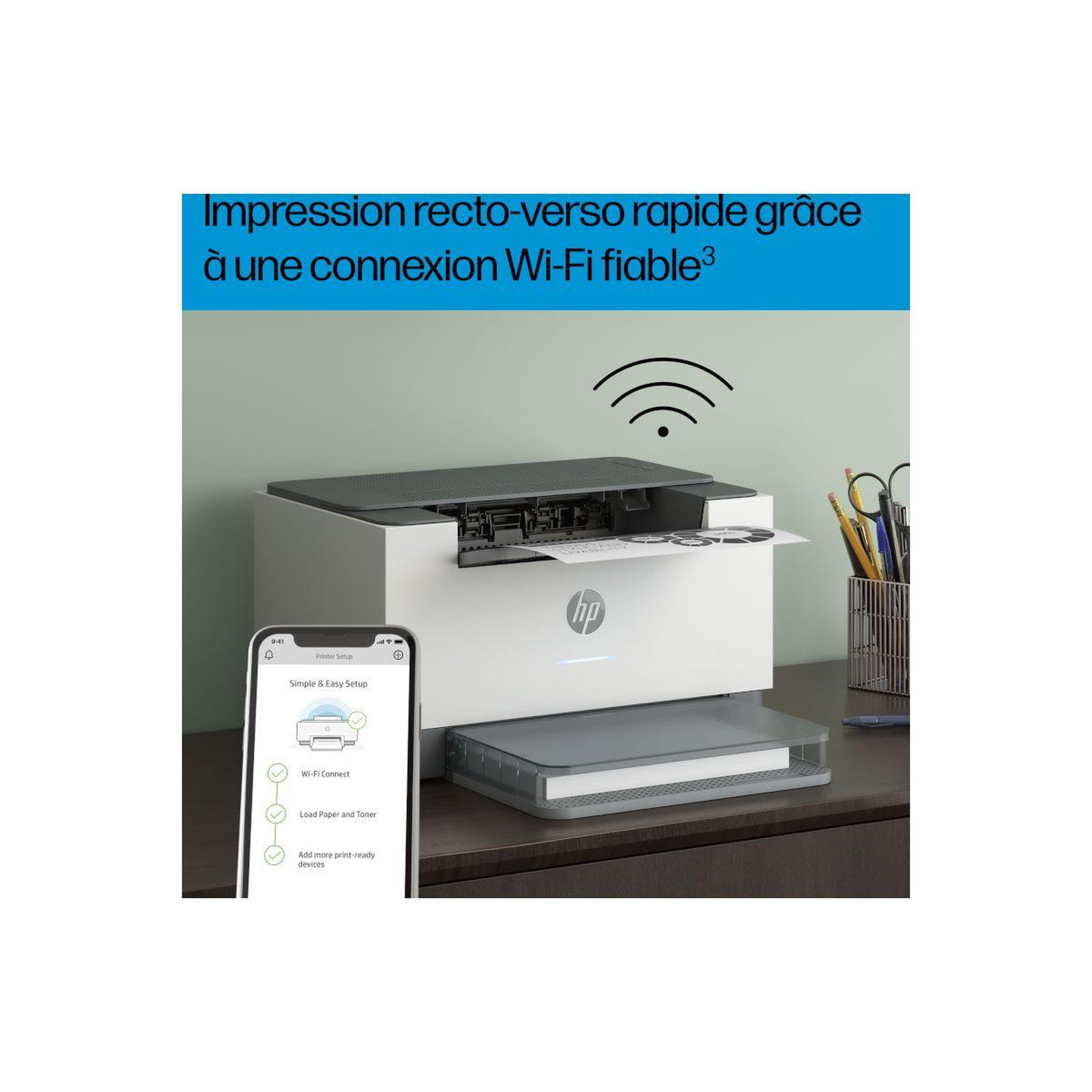Voir la diapositive 4 : HP Imprimante laser laserjet m209 dw