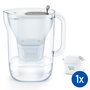 Voir la diapositive 1 : BRITA BRITA Carafe filtrante Style grise (2,4L) inclus 1 cartouche filtrante MAXTRA PRO All-in-1 