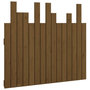 Voir la diapositive 2 : VIDAXL Tete de lit murale Marron miel 95,5x3x80 cm Bois massif de pin