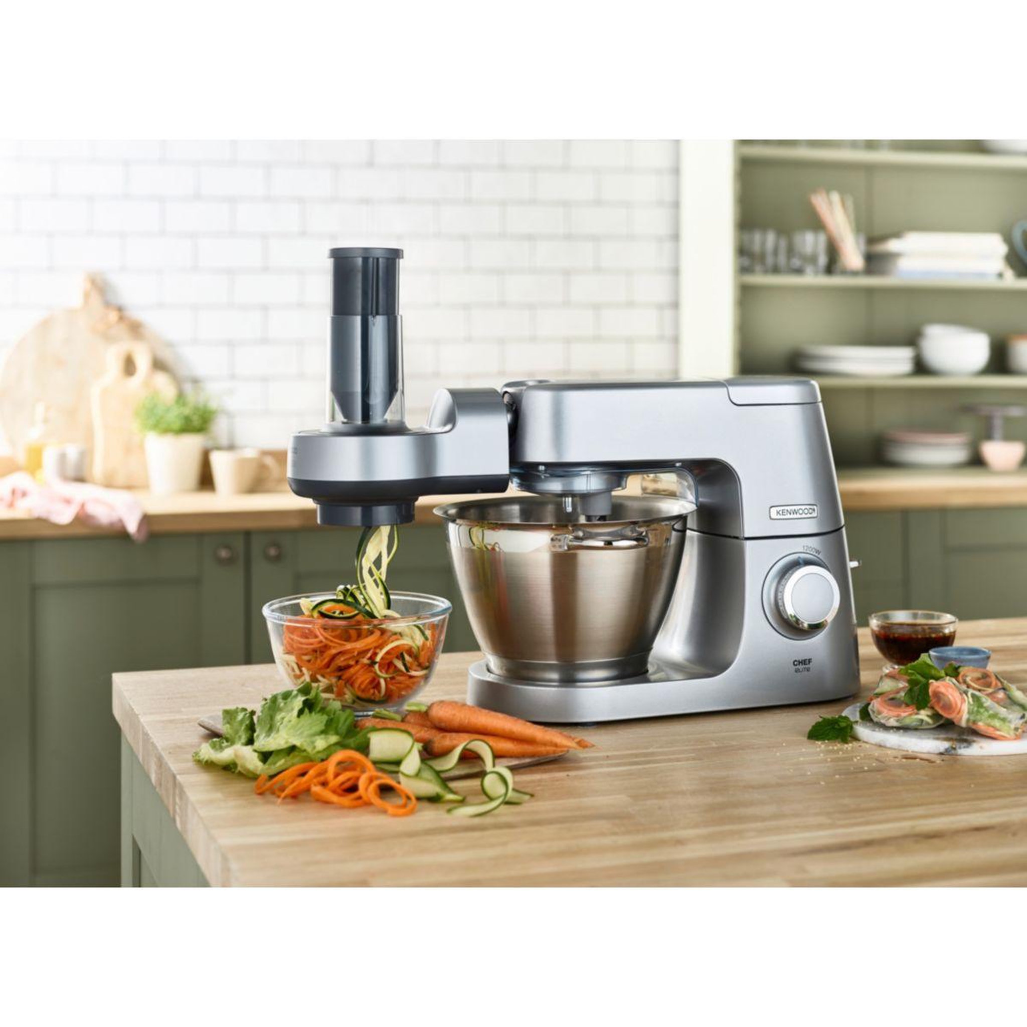 Voir la diapositive 3 : KENWOOD Découpe KAX712PL Découpe aliments Spirale