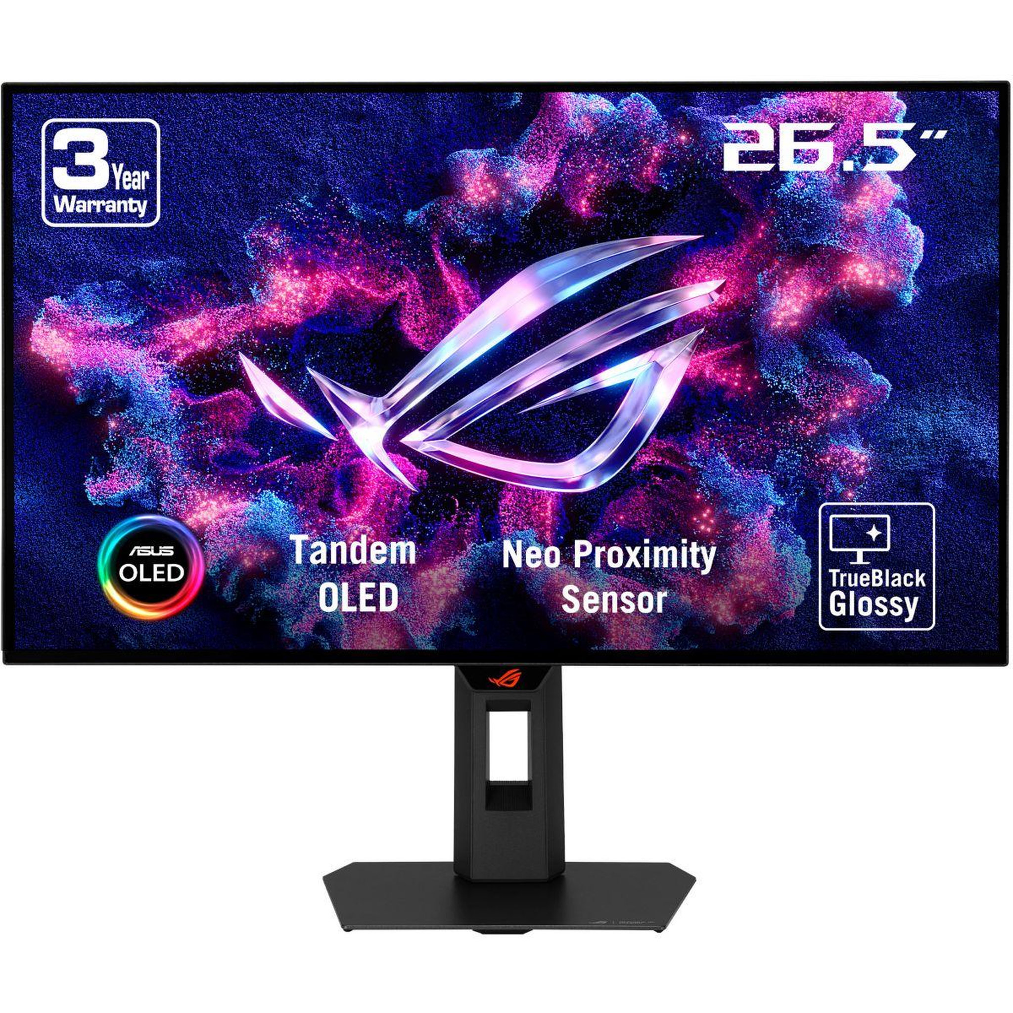 ASUS Ecran pc gamer rog xg27aqwmg 27  qhd 280hz oled hdr true black 500 hdmi 2.1
