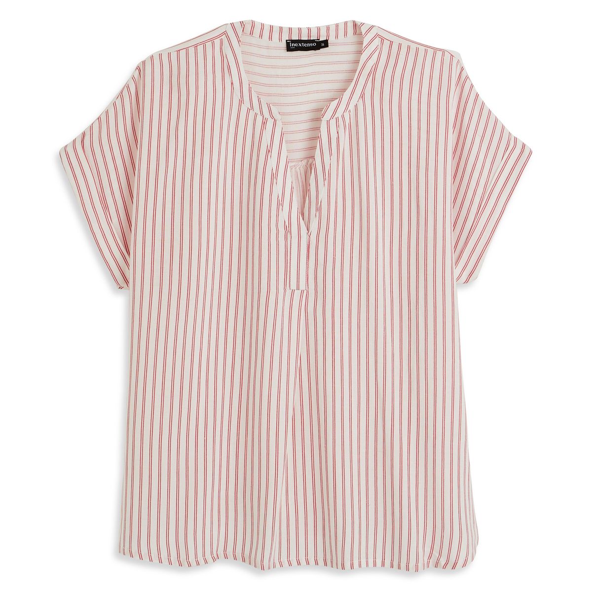 INEXTENSO Chemisier écru femme