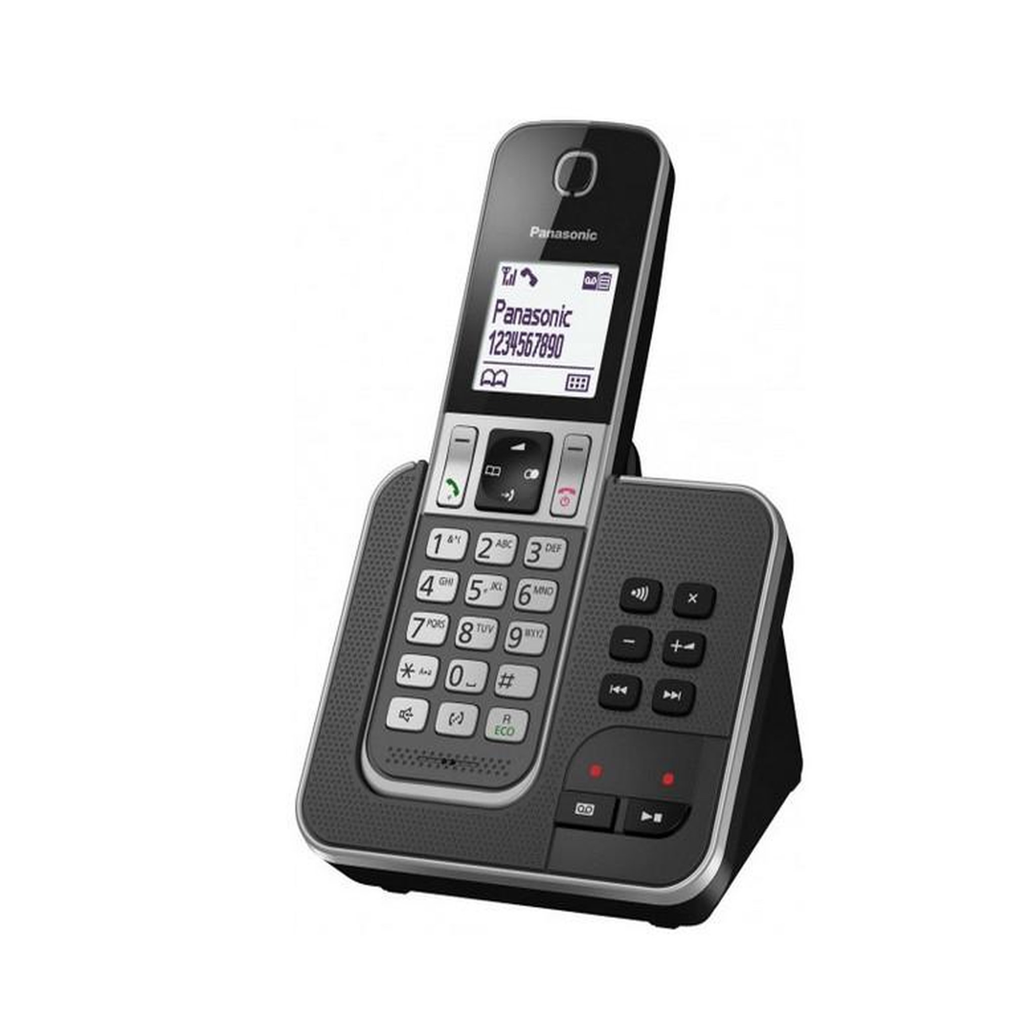PANASONIC Téléphone sans fil dect gris avec répondeur - KXTGD320FRG