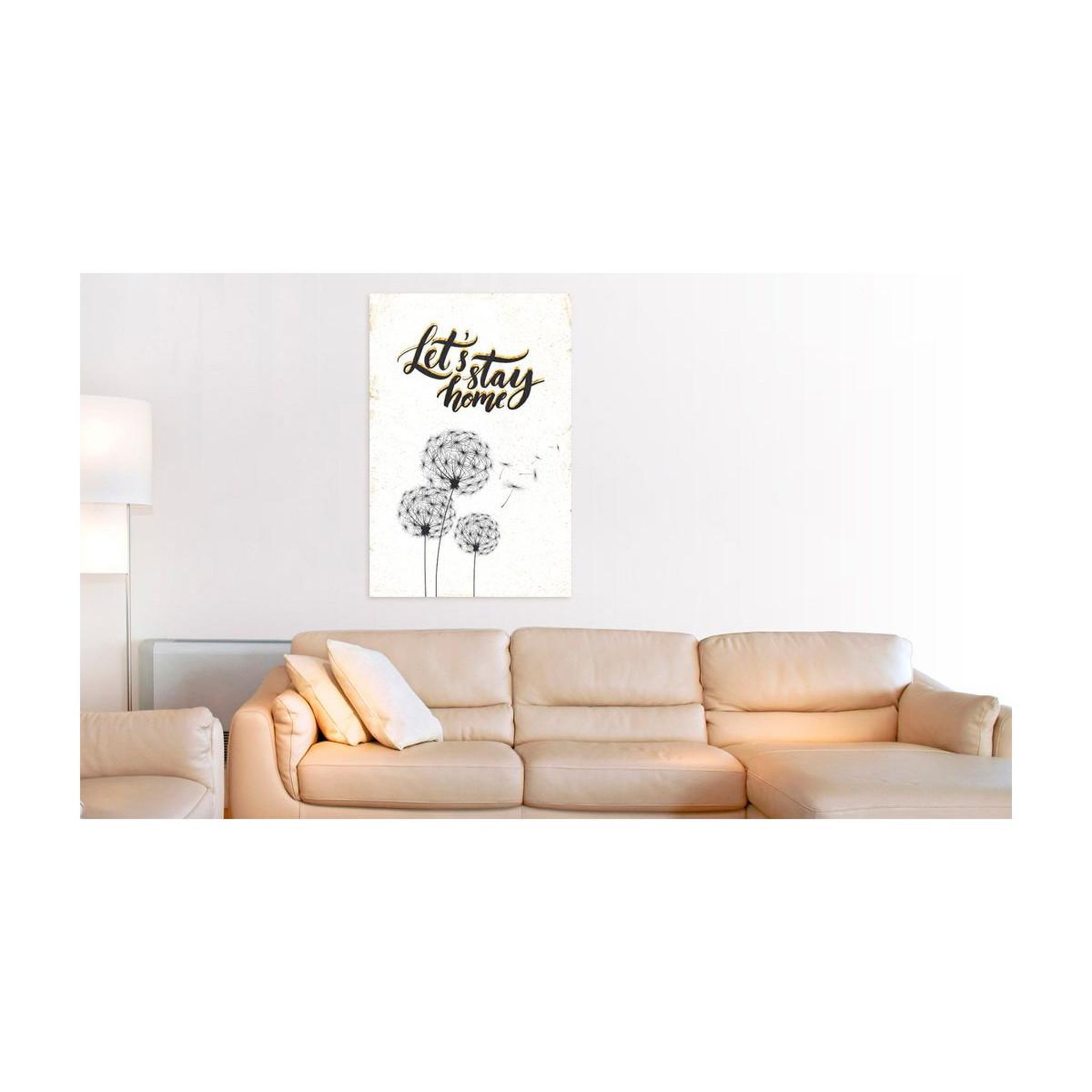 Voir la diapositive 2 : Paris Prix Tableau imprimé  ma maison : let's stay home