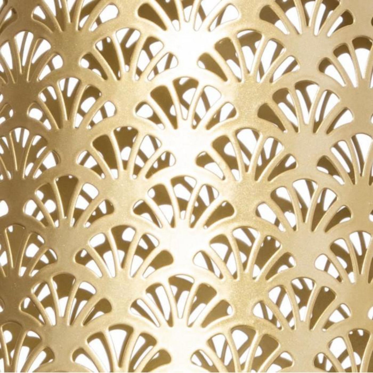 ATMOSPHERA Lanterne en Métal Design  Feel  19cm Or