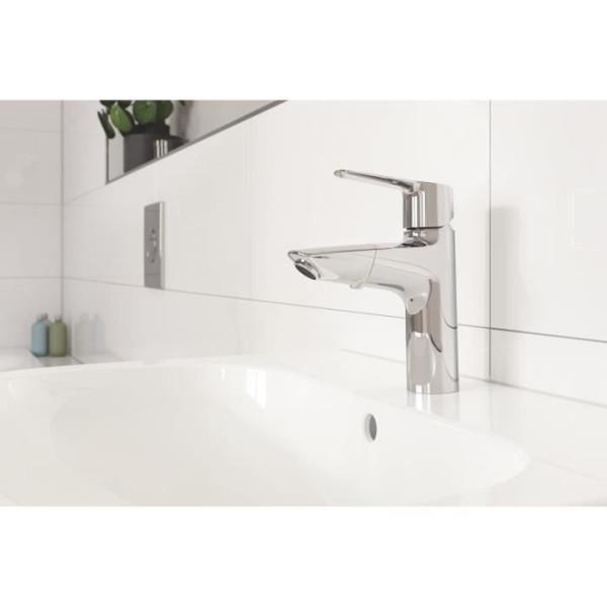 Voir la diapositive 5 : Grohe Grohe quickfix mitigeur monocommande lavabo de salle de bains start, douchette extractible mousseur économie d'eau taille m