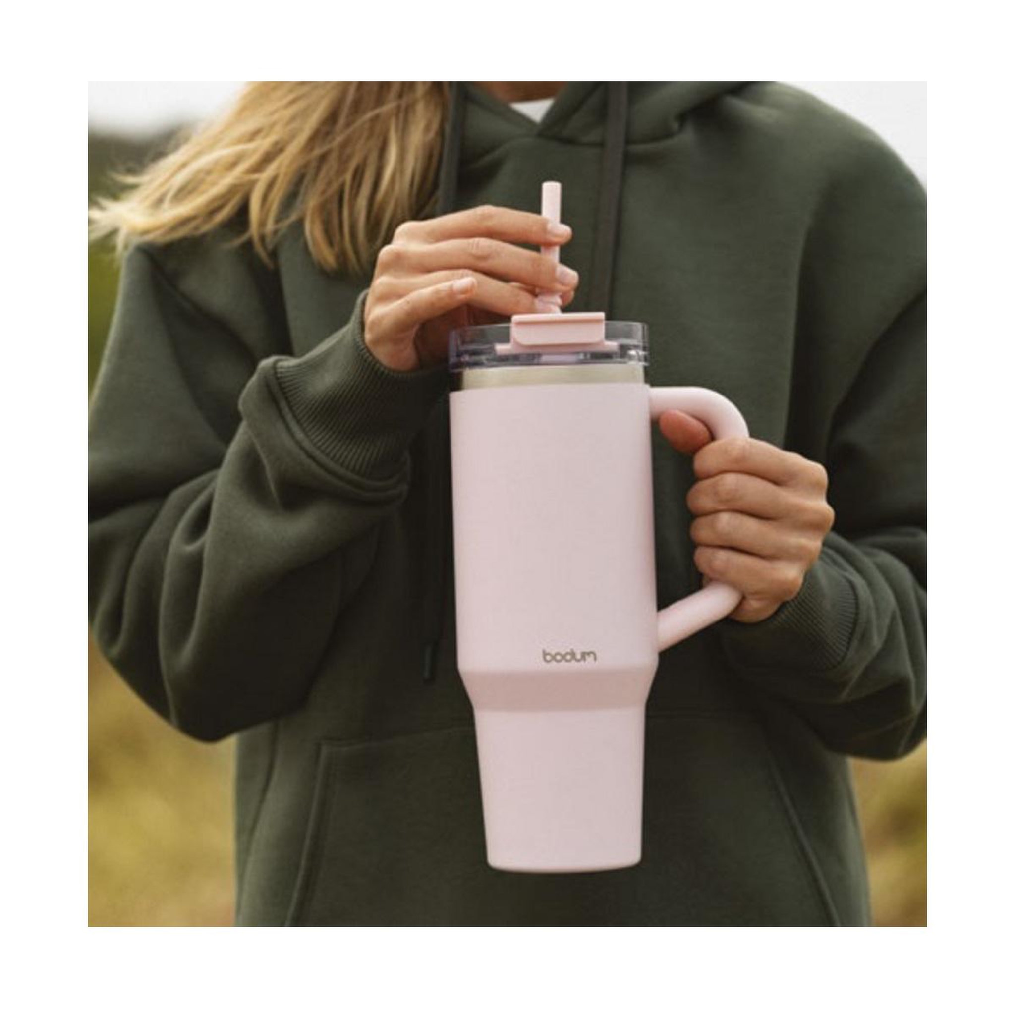 Voir la diapositive 3 : Bodum Mug de voyage 1.2l rose - 12556-340ps-10