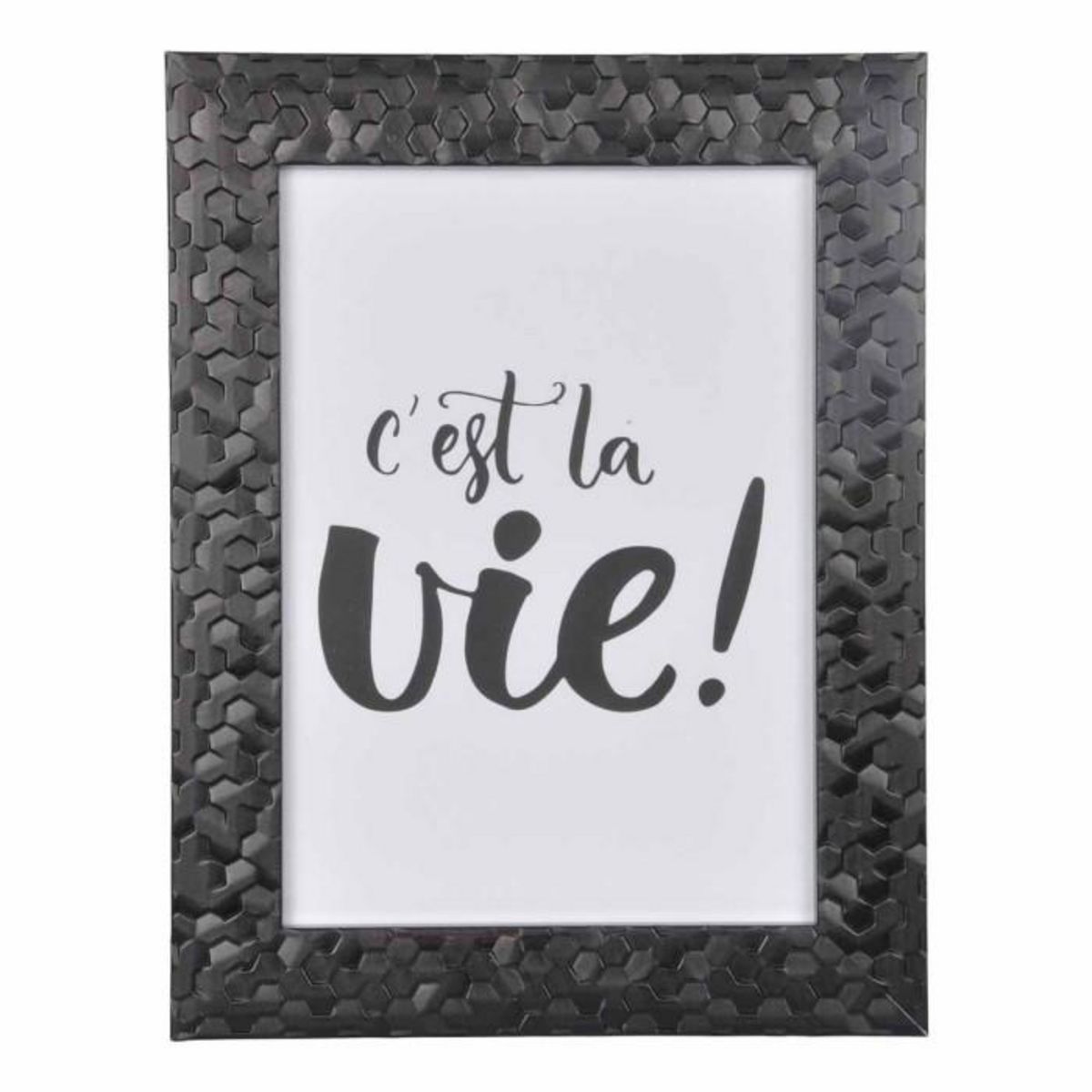 Paris Prix Cadre Photo Déco  Martelé  24x30cm Noir