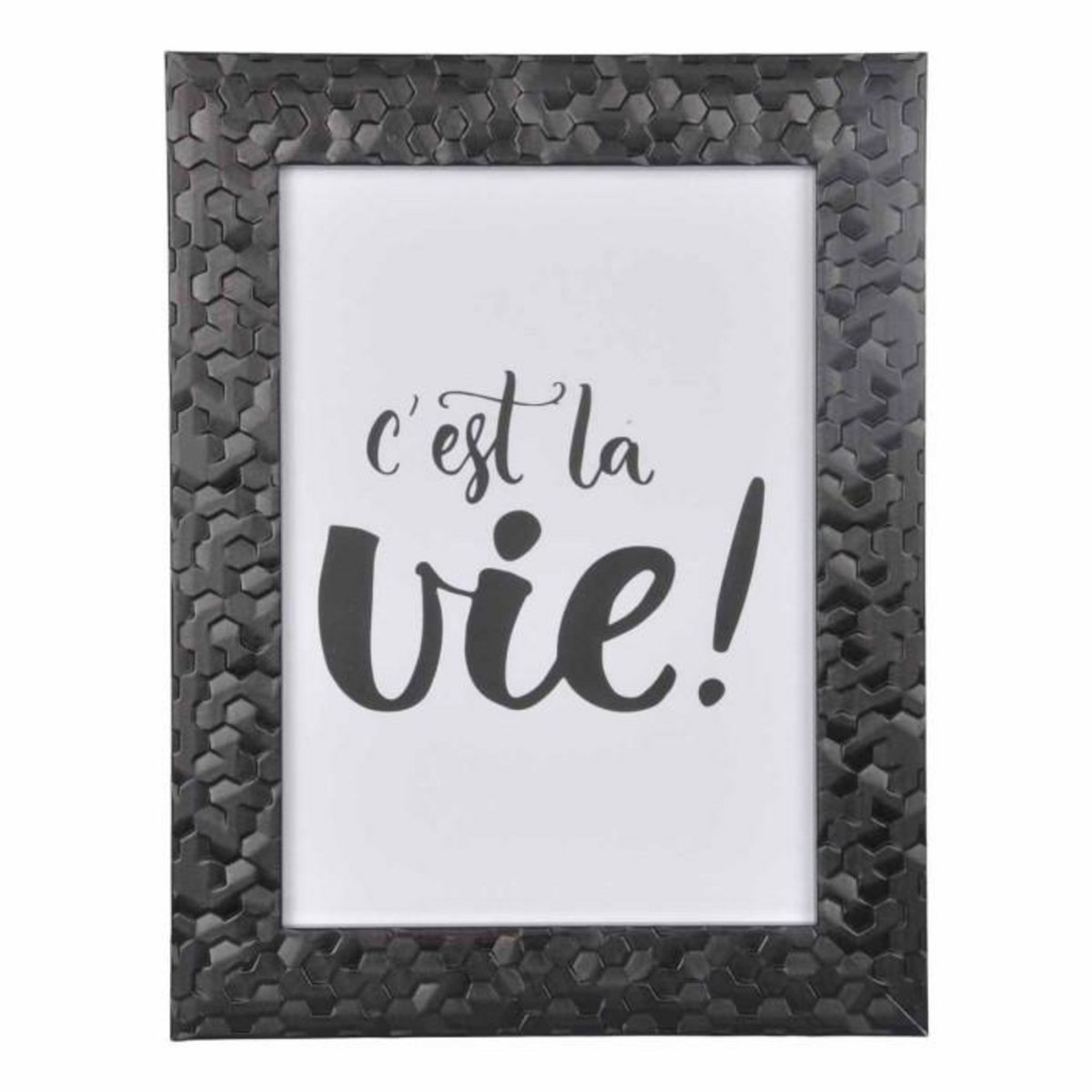 Paris Prix Cadre Photo Déco  Martelé  24x30cm Noir