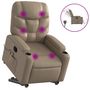 Voir la diapositive 2 : VIDAXL Fauteuil inclinable de massage electrique cappuccino similicuir