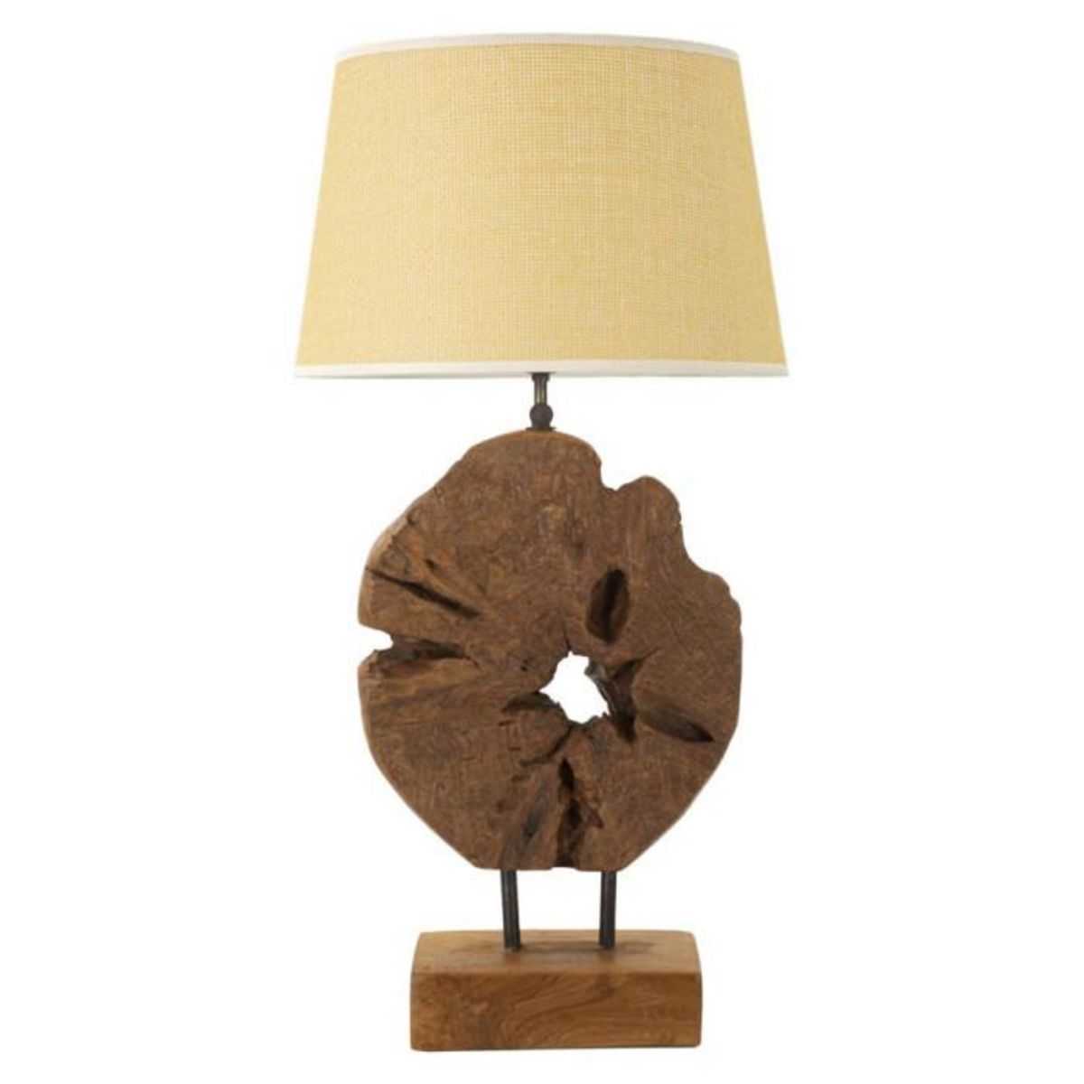 Paris Prix Lampe à Poser en Teck  Kepala  69cm Marron