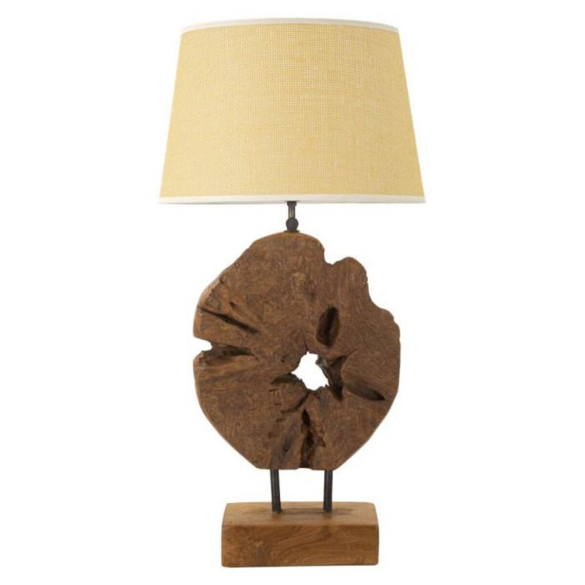 Paris Prix Lampe à Poser en Teck  Kepala  69cm Marron