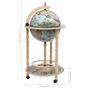 Voir la diapositive 6 : VIDAXL Bar sous forme de globe Bois d'eucalyptus Bleu
