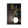 Voir la diapositive 5 : Paris Prix Applique Murale Design  Glamy  52cm Or & Blanc