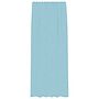 Voir la diapositive 4 : VIDAXL Rideaux en voile avec boucles 2 pcs turquoise 140x245 cm