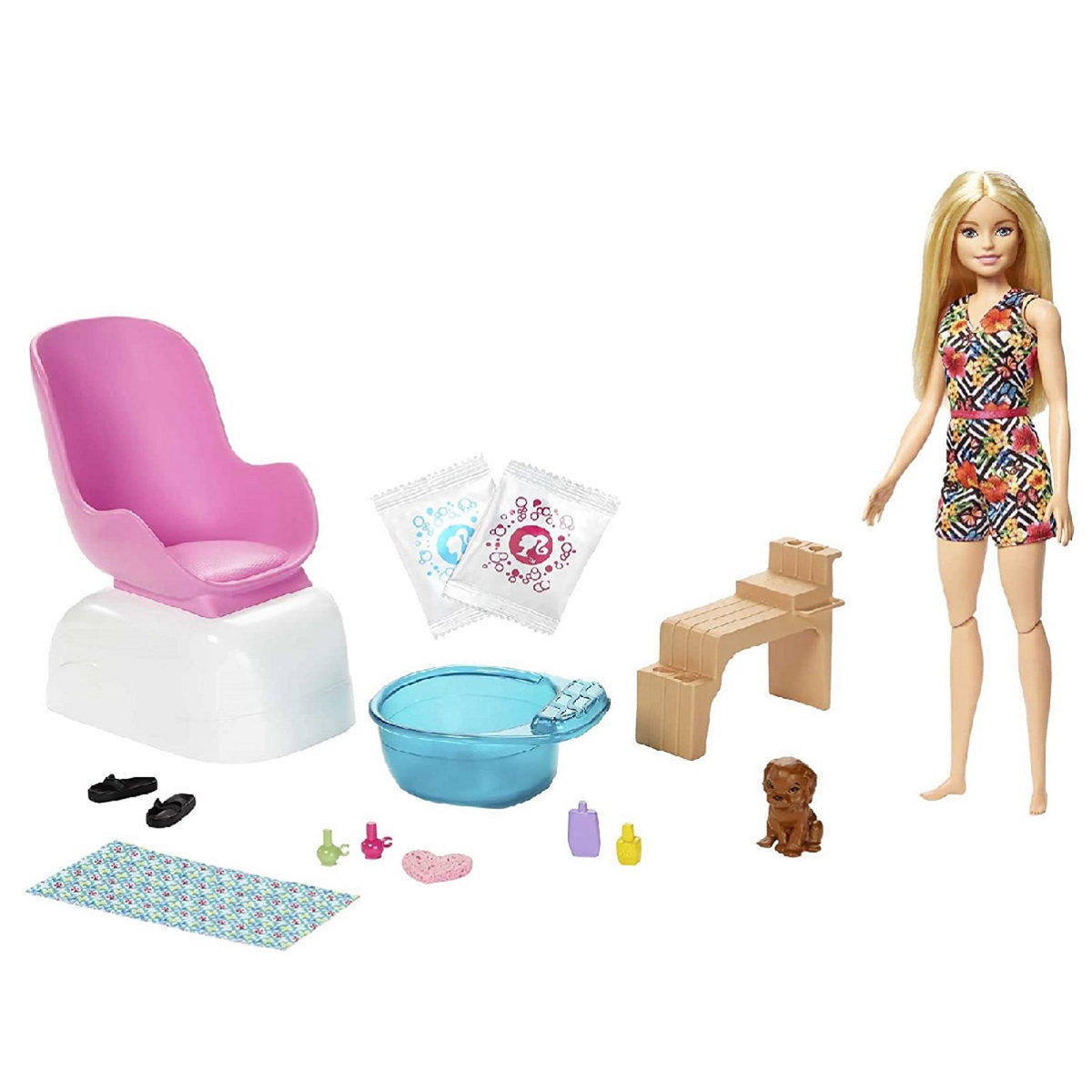 MATTEL Salon de manucure-pédicure Spa Playset Barbie 