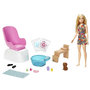 Voir la diapositive 2 : MATTEL Salon de manucure-pédicure Spa Playset Barbie 