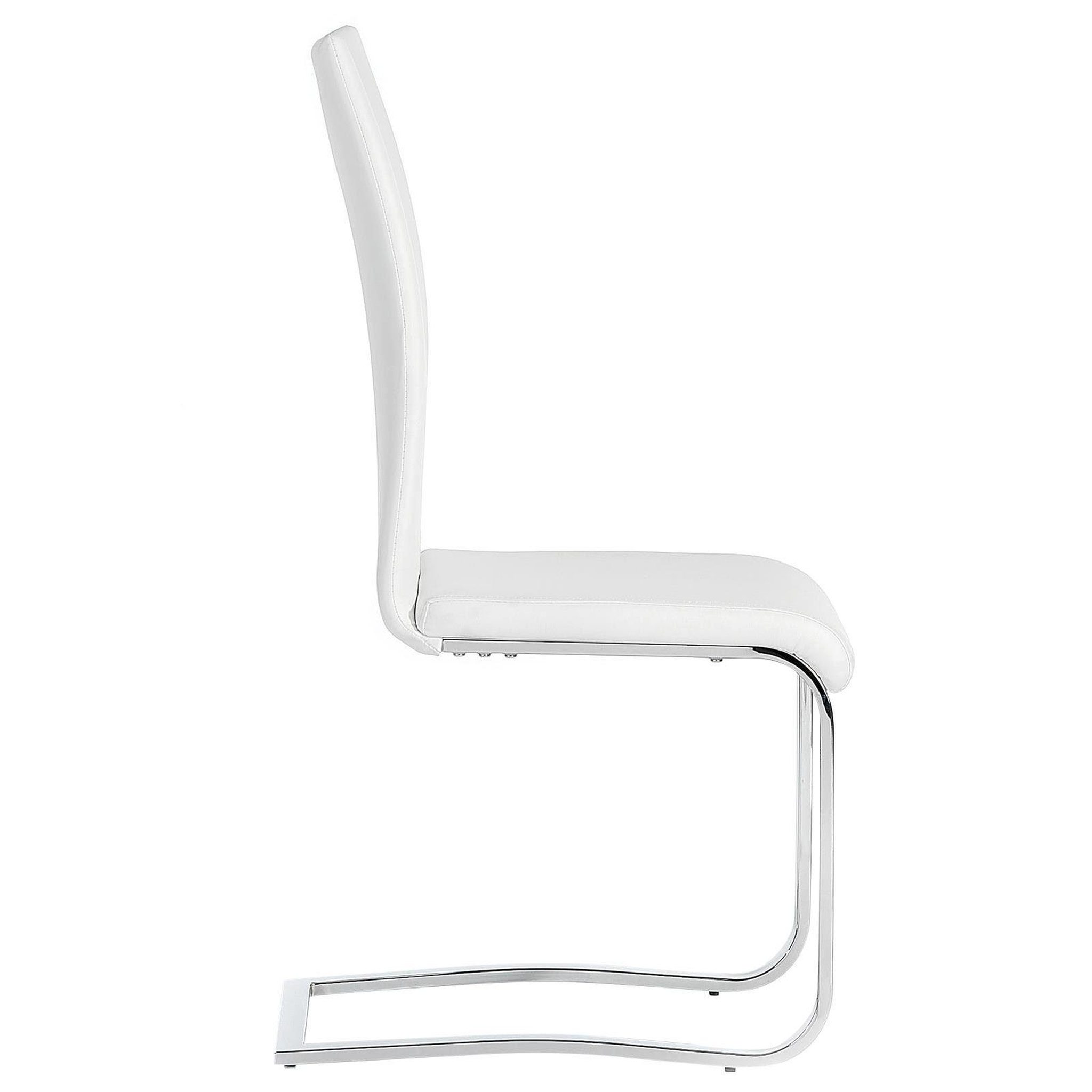 Voir la diapositive 3 : IDIMEX Lot de 4 chaises saba, en synthétique