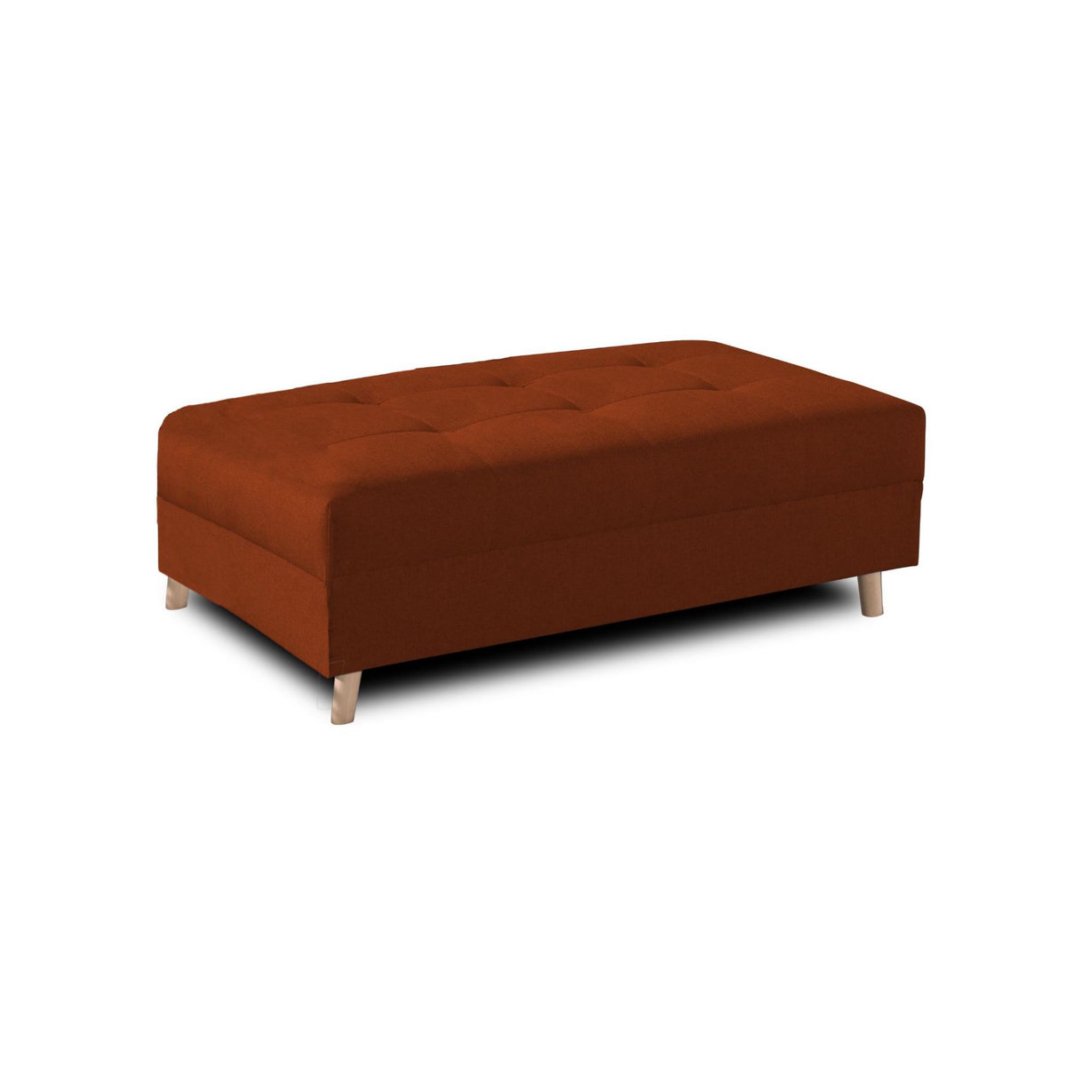 LISA DESIGN Rune - canapé d'angle - avec pouf d'appoint - 4 places - style scandinave - droit