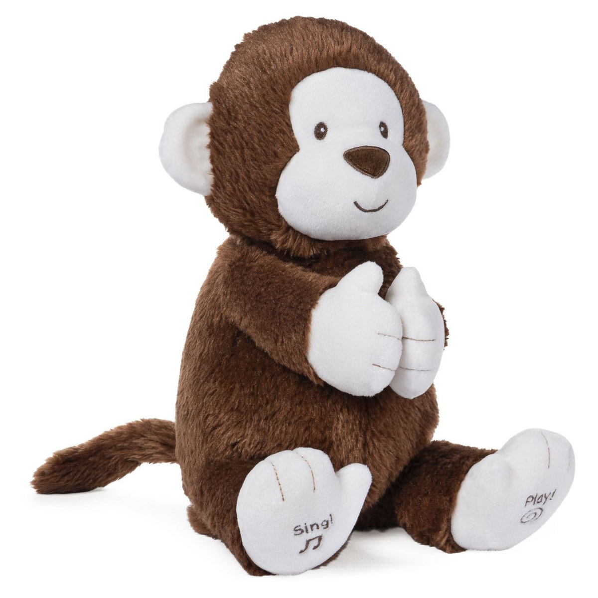 SPIN MASTER Clappy le singe animé Gund