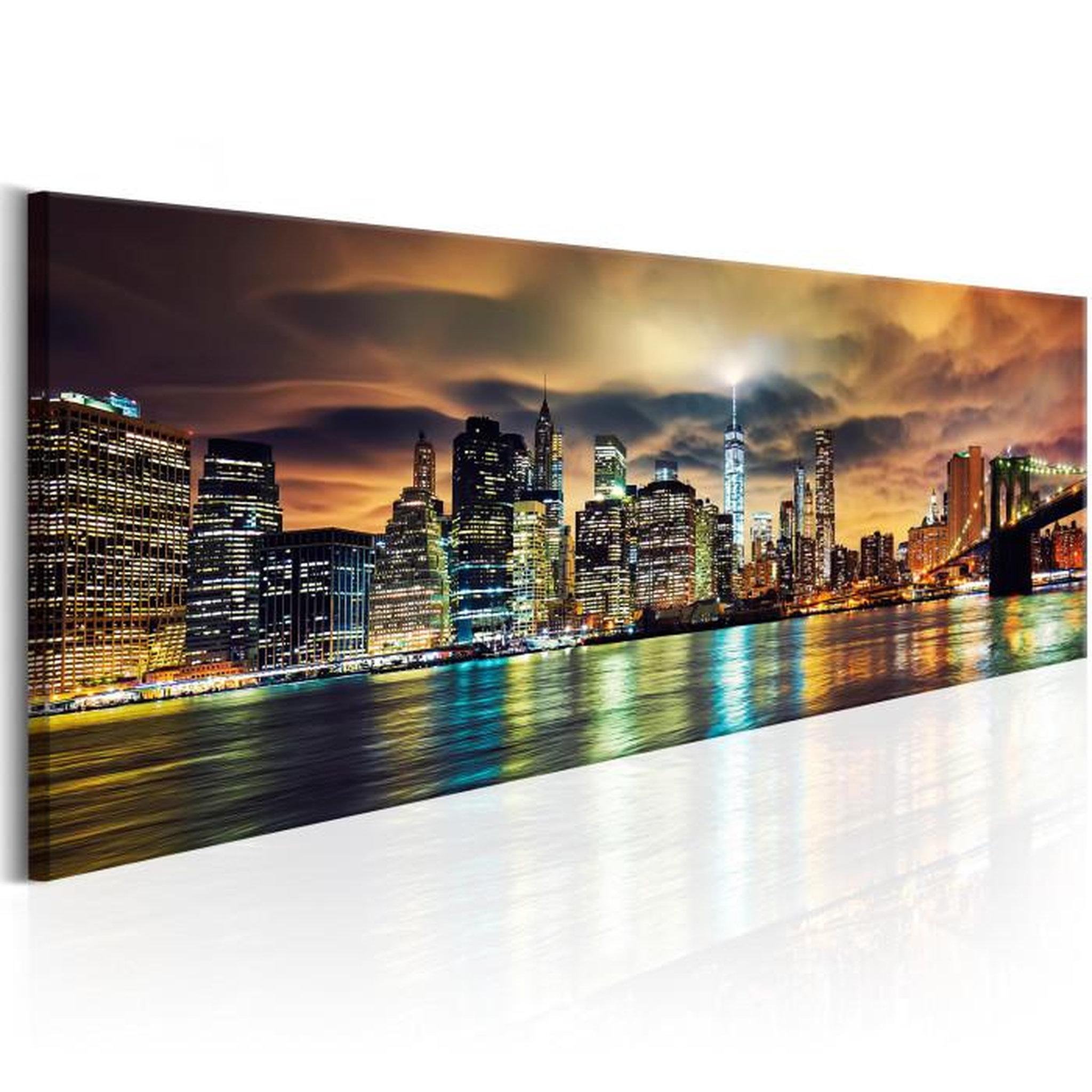 Paris Prix Tableau Imprimé  New York Sky. Coloris disponibles : Multicolore