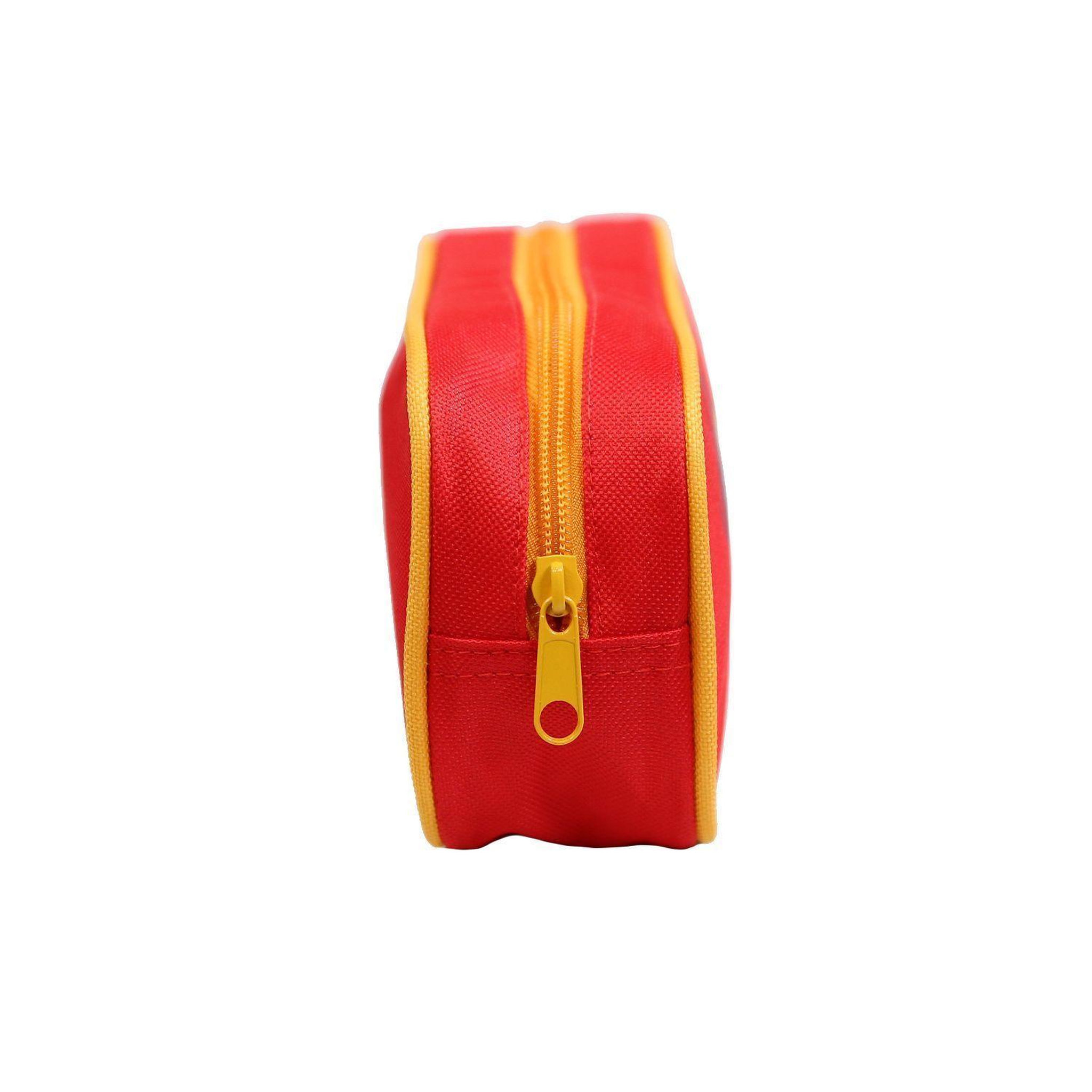 Voir la diapositive 3 : Bagtrotter Trousse scolaire rectangulaire Disney Le Roi Lion Simba Rouge Bagtrotter